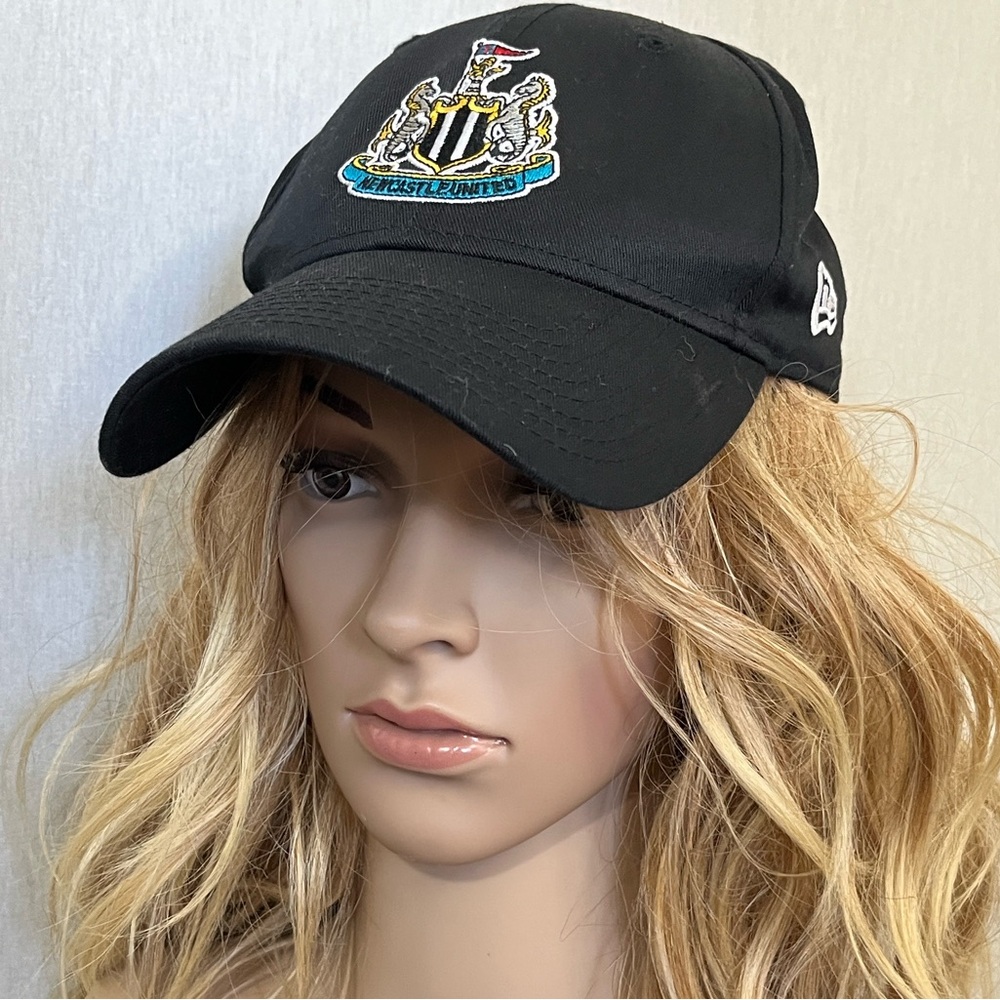 Newcastle United Soccer Club Black Ball Cap with Embroidered Logo by 9Forty